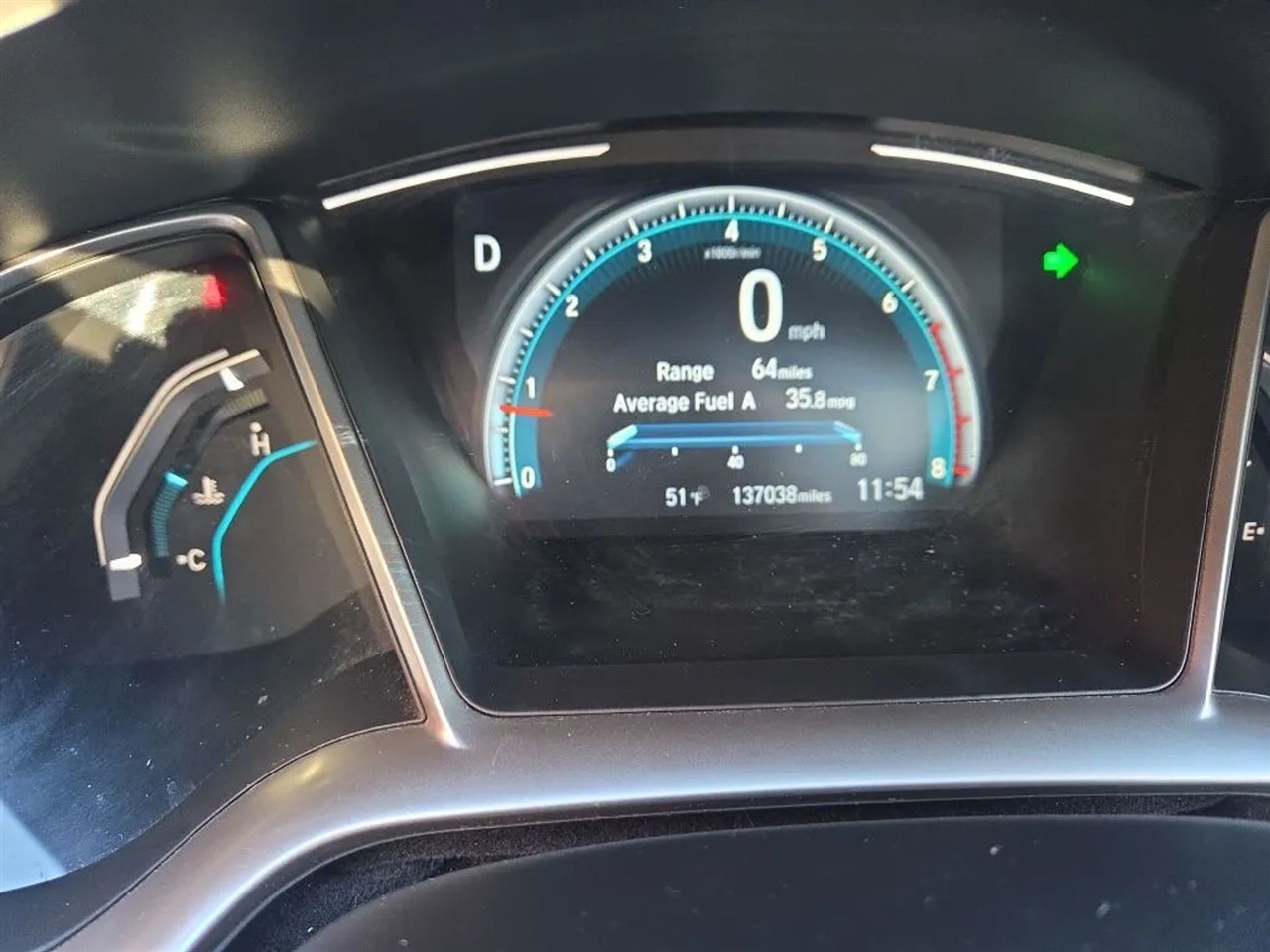 Honda Civic EX-TL Sedan CVT 2018