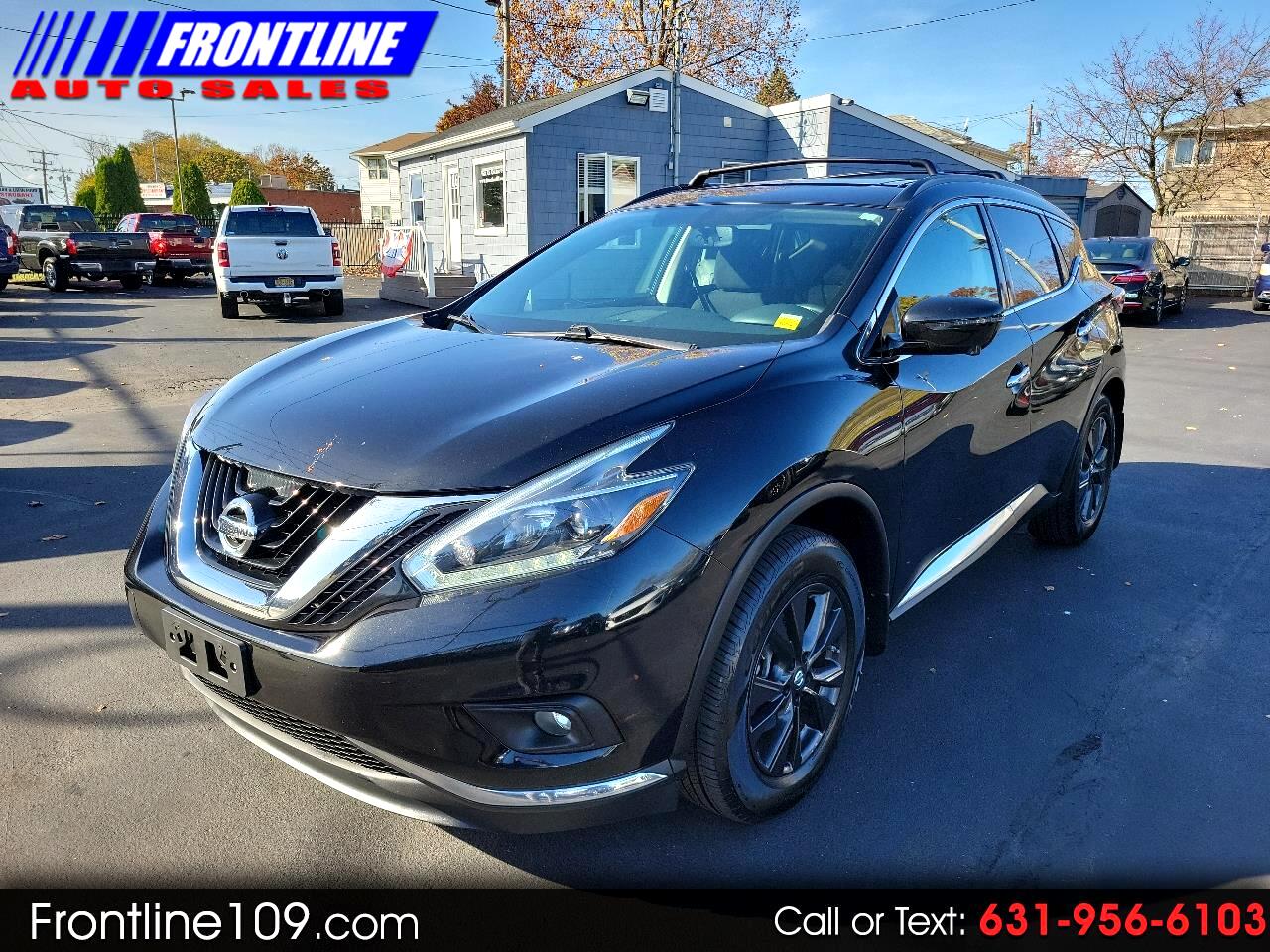 Used 2018 Nissan Murano AWD SV for Sale in suffolk county new york NY