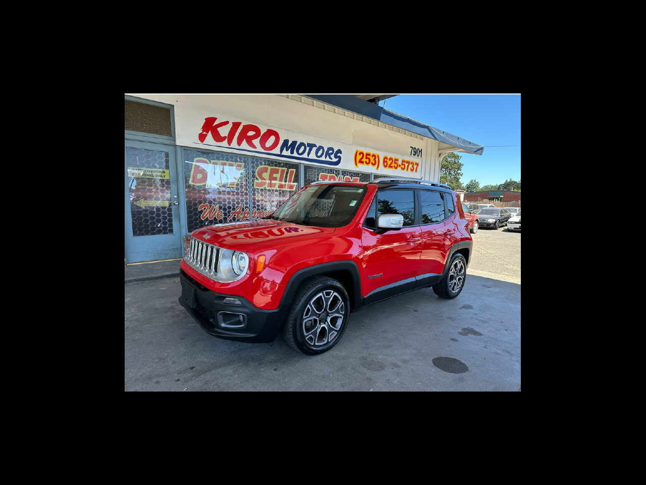 2015 Jeep Renegade Limited 4D SUV FWD