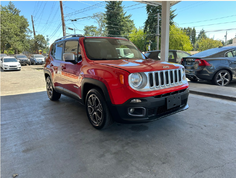 Jeep Renegade Limited 4D SUV FWD 2015 Jeep Renegade Limited 4D SUV FWD 2015