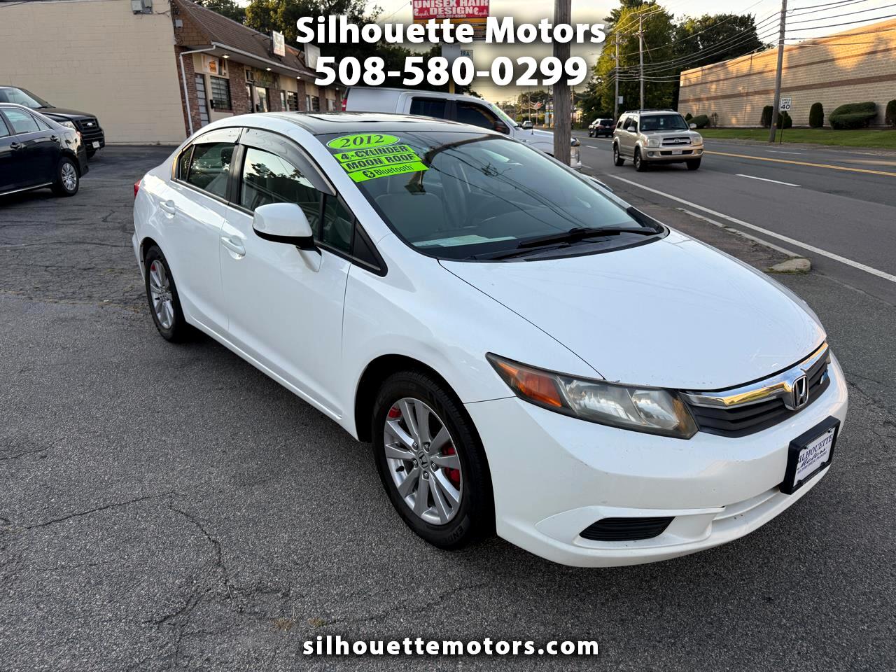 2012 Honda Civic EX Sedan 5-Speed AT