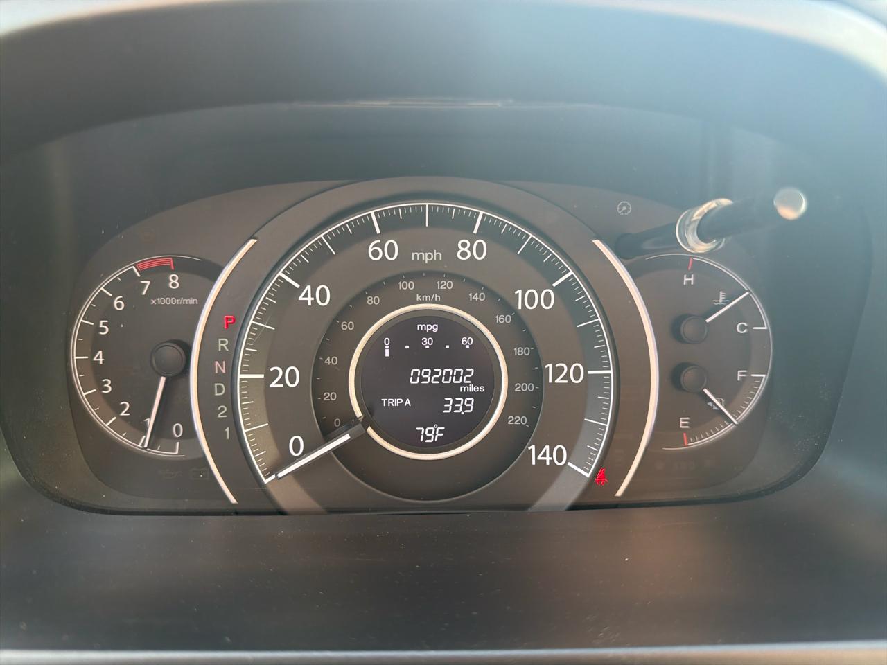 Honda CR-V EX 4WD 5-Speed AT 2012
