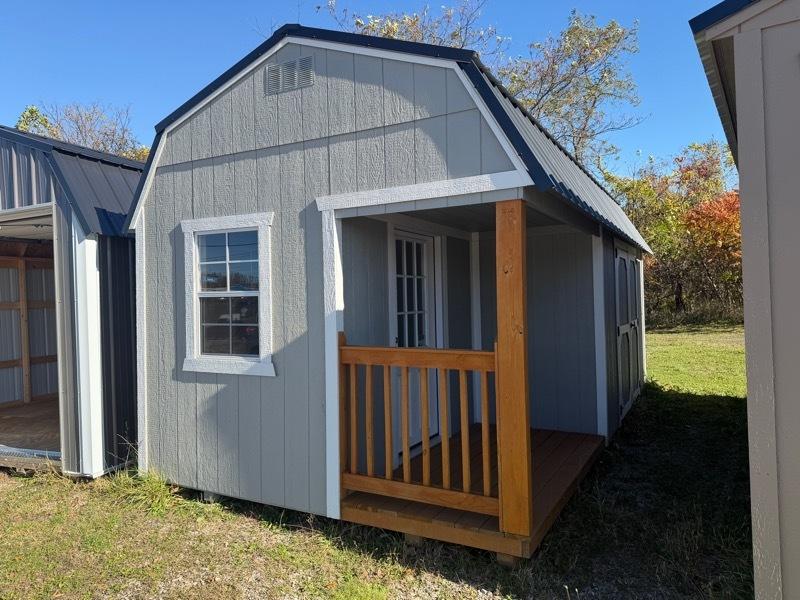 Backyard Outfitters Lofted Side Porch Cabin  2025