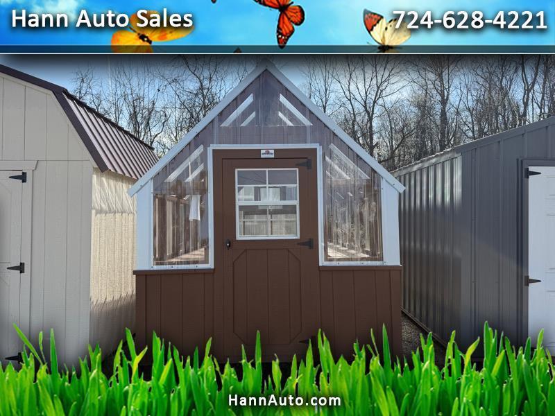 2026 Backyard Outfitters 8' x 16’ Utility Shed Greenhouse