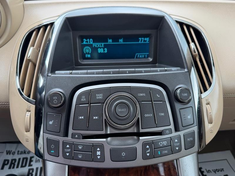 Buick LaCrosse Premium Package 1, w/Leather AWD 2012