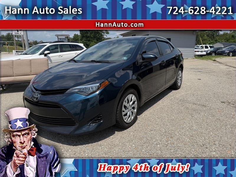 Toyota Corolla LE 4D Sedan 2018