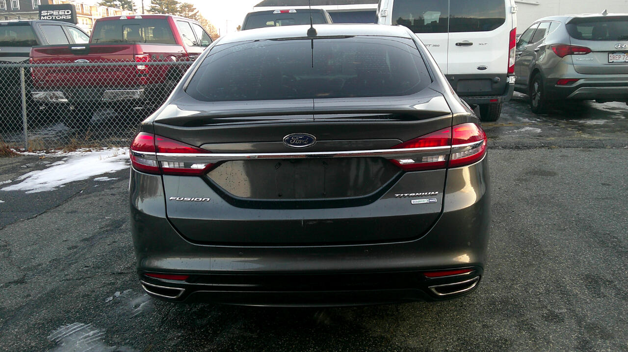 Ford Fusion Titanium AWD 2017