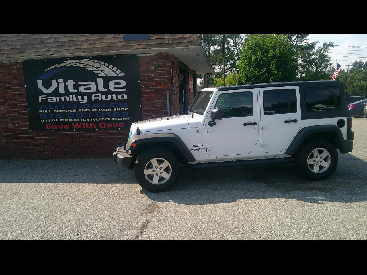 Jeep Wrangler Unlimited Sport 4WD 2015