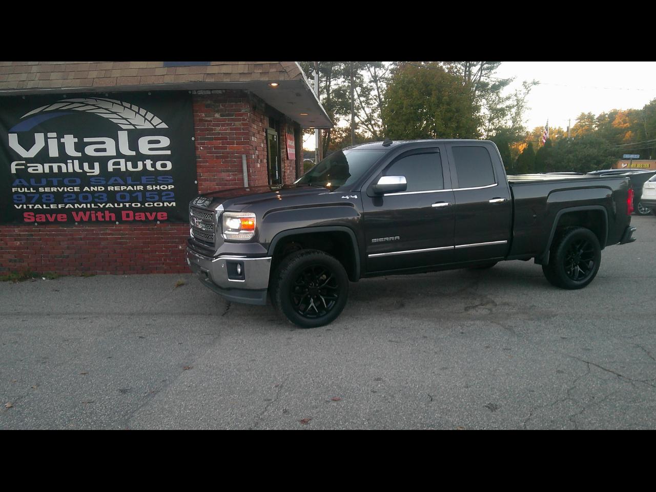 GMC Sierra 1500 4WD Double Cab 143.5" SLT 2014