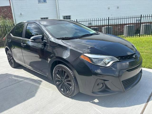 Black 2014 Toyota Corolla S Premium Sedan Front-Wheel Drive Automatic