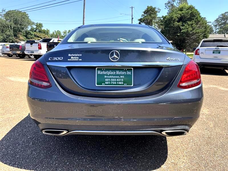 Mercedes-Benz C-Class C300 4D Sport Sedan 4M 2015 Mercedes-Benz C-Class C300 4D Sport Sedan 4M 2015