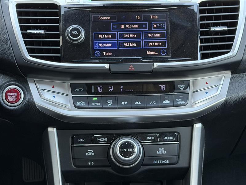 Honda Accord Touring V6 Sedan 2015