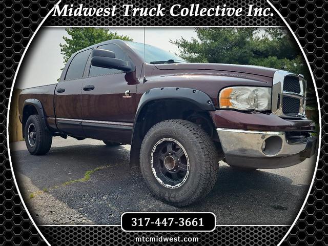 Red (MAROON) 2005 Dodge RAM 2500 ST Quad Cab 4WD Pickup Truck Four-Wheel Drive Automatic