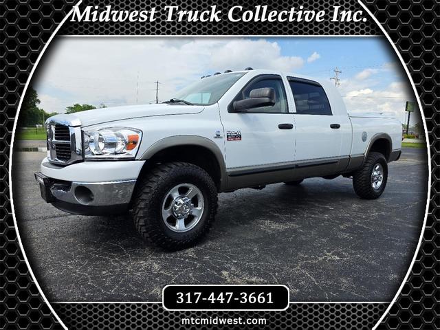 White 2009 Dodge RAM 2500 SLT Mega Cab 4WD Pickup Truck Four-Wheel Drive Automatic
