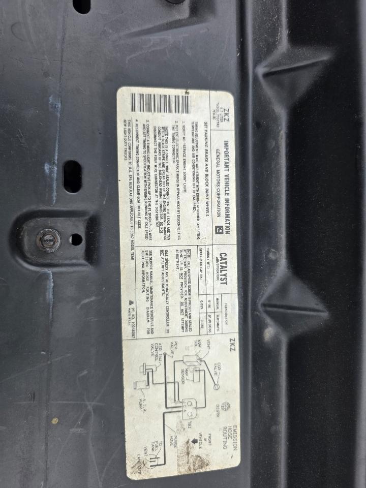 GMC R1500 Regular Cab 2WD 1987