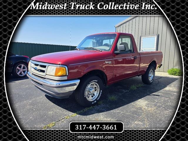 Red 1997 Ford Ranger Pickup Truck Automatic
