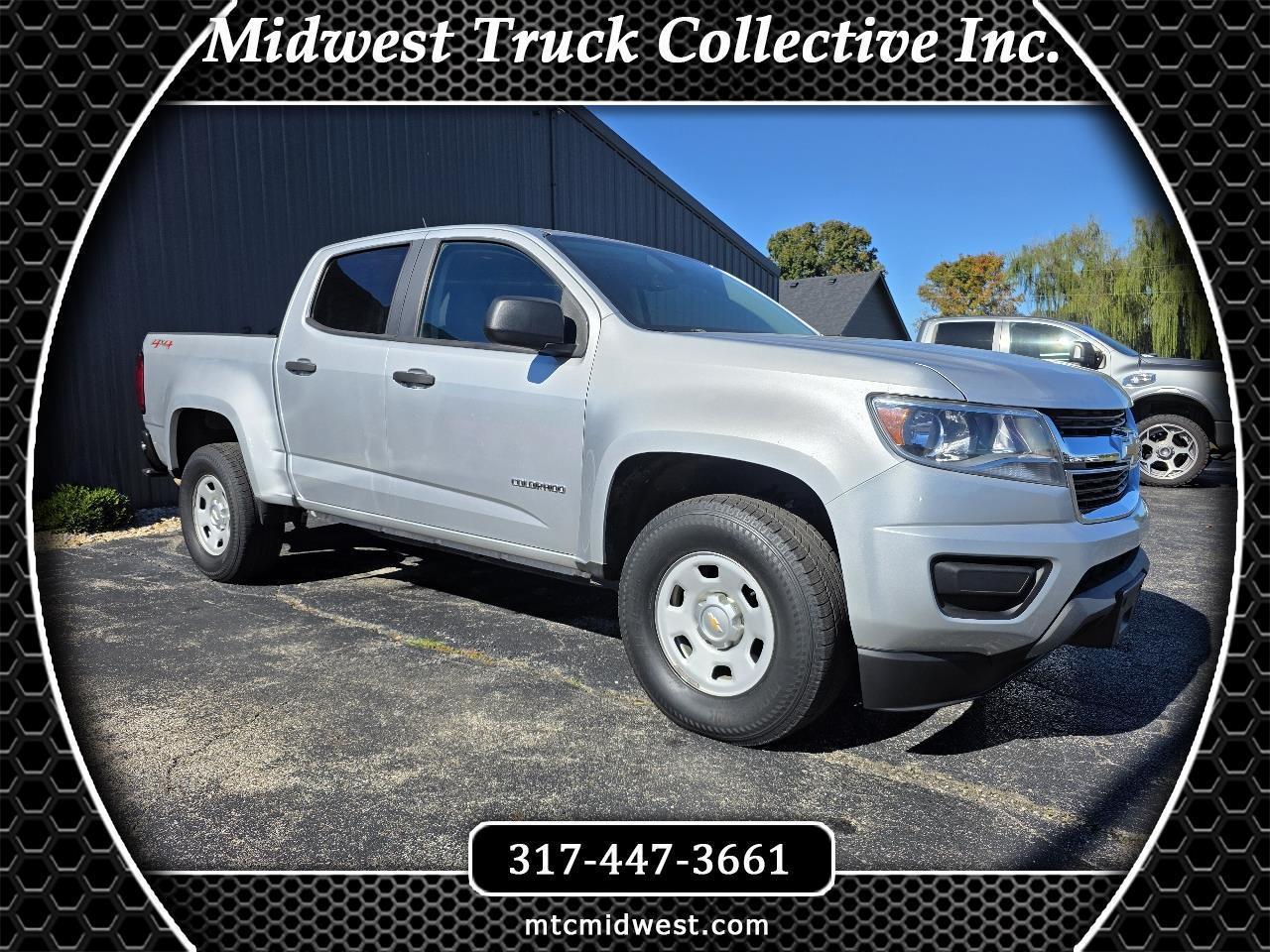 2016 Chevrolet Colorado Work Truck Crew Cab 4WD Short Box