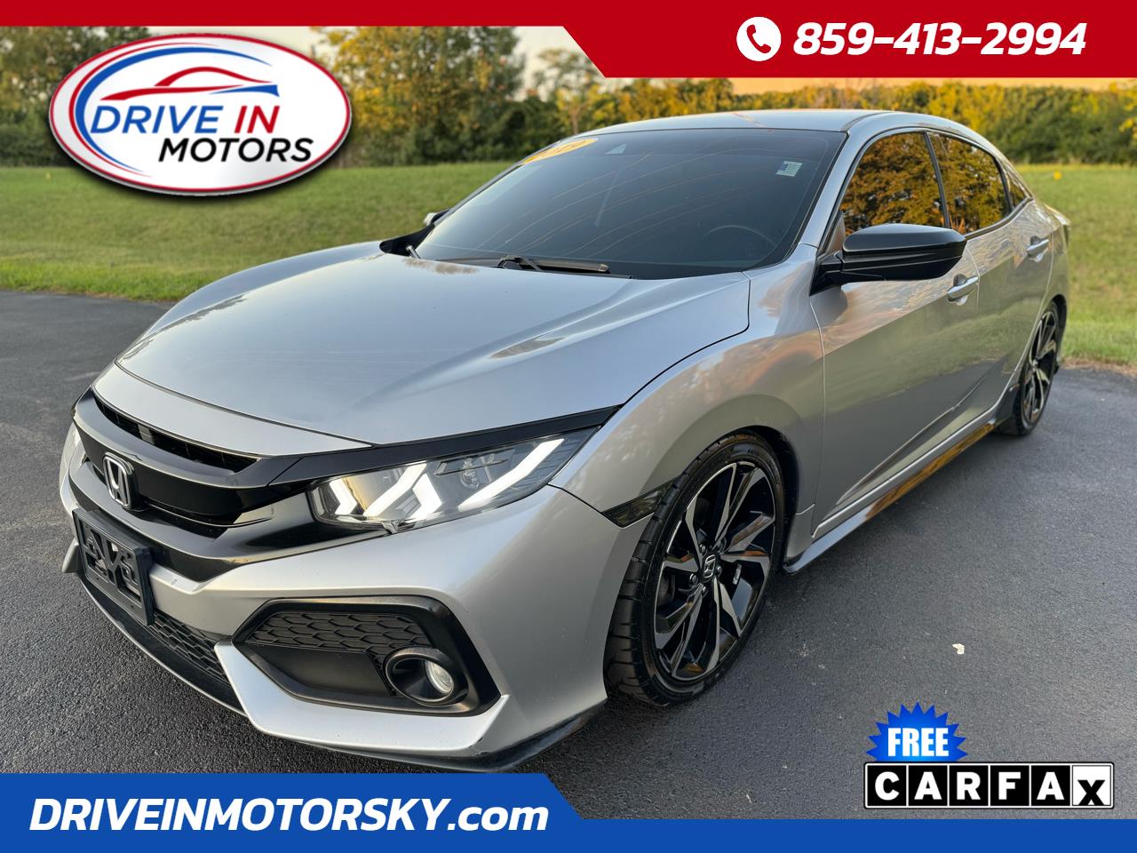 2019 Honda Civic Sport 4D Hatchback 6sp