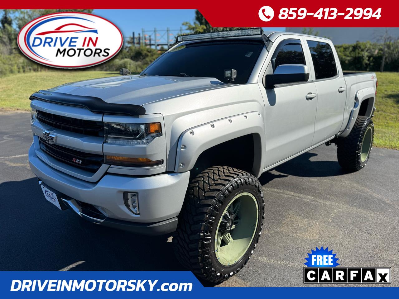 2017 Chevrolet Silverado 1500 1LT Crew Cab 4WD
