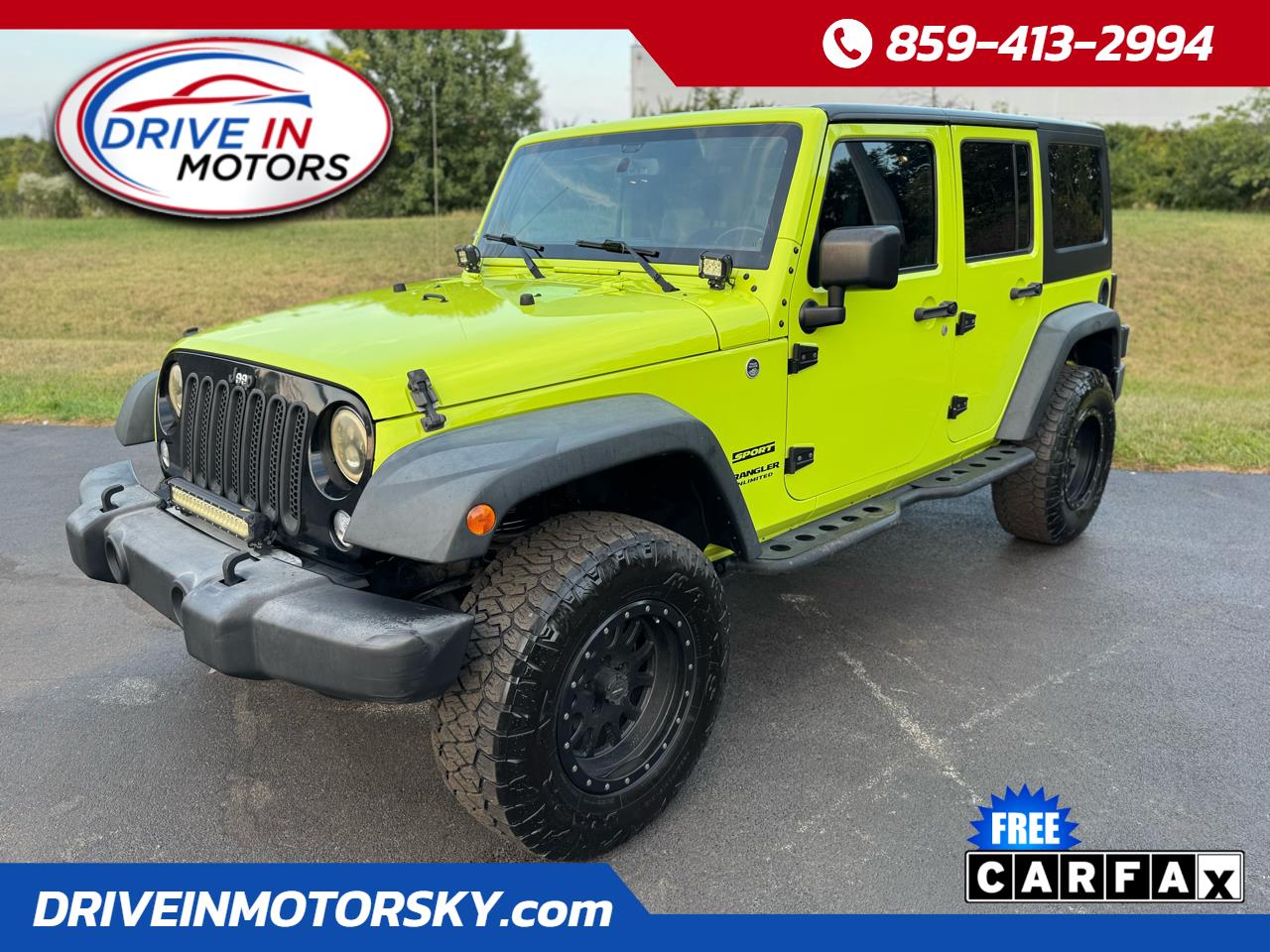 2016 Jeep Wrangler Unlimited Sport 4WD