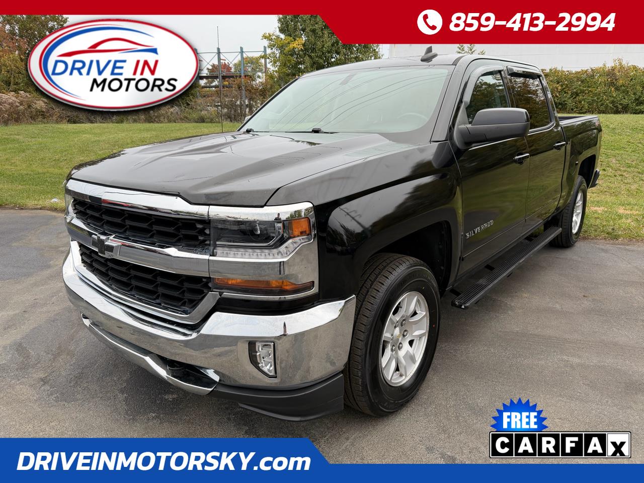 2017 Chevrolet Silverado 1500 1LT Crew Cab 4WD