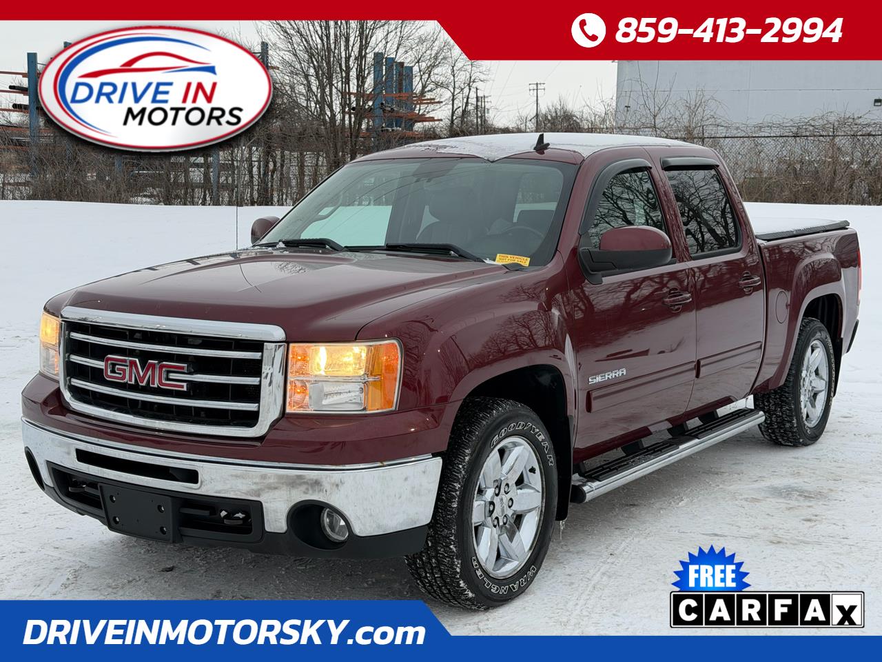2013 GMC Sierra 1500 SLT Crew Cab 4WD