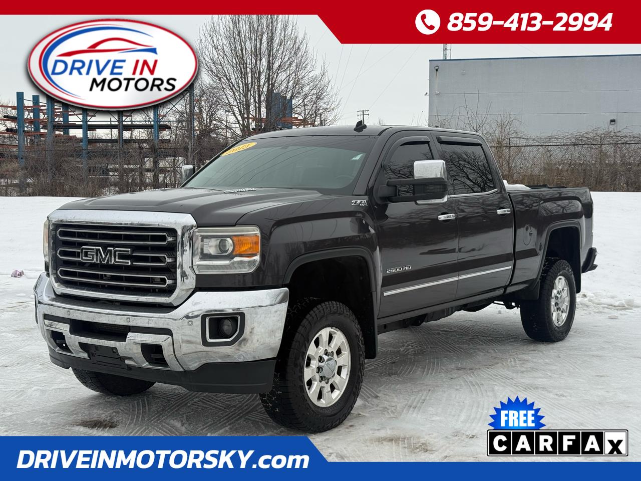 2015 GMC Sierra 2500HD SLT Crew Cab 4WD