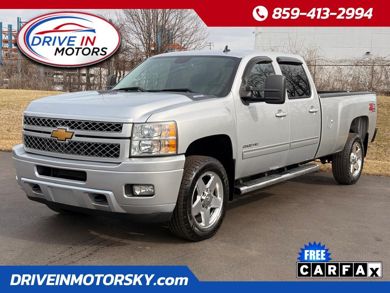 2013 Chevrolet Silverado 2500HD 4WD Crew Cab 167.7" LT