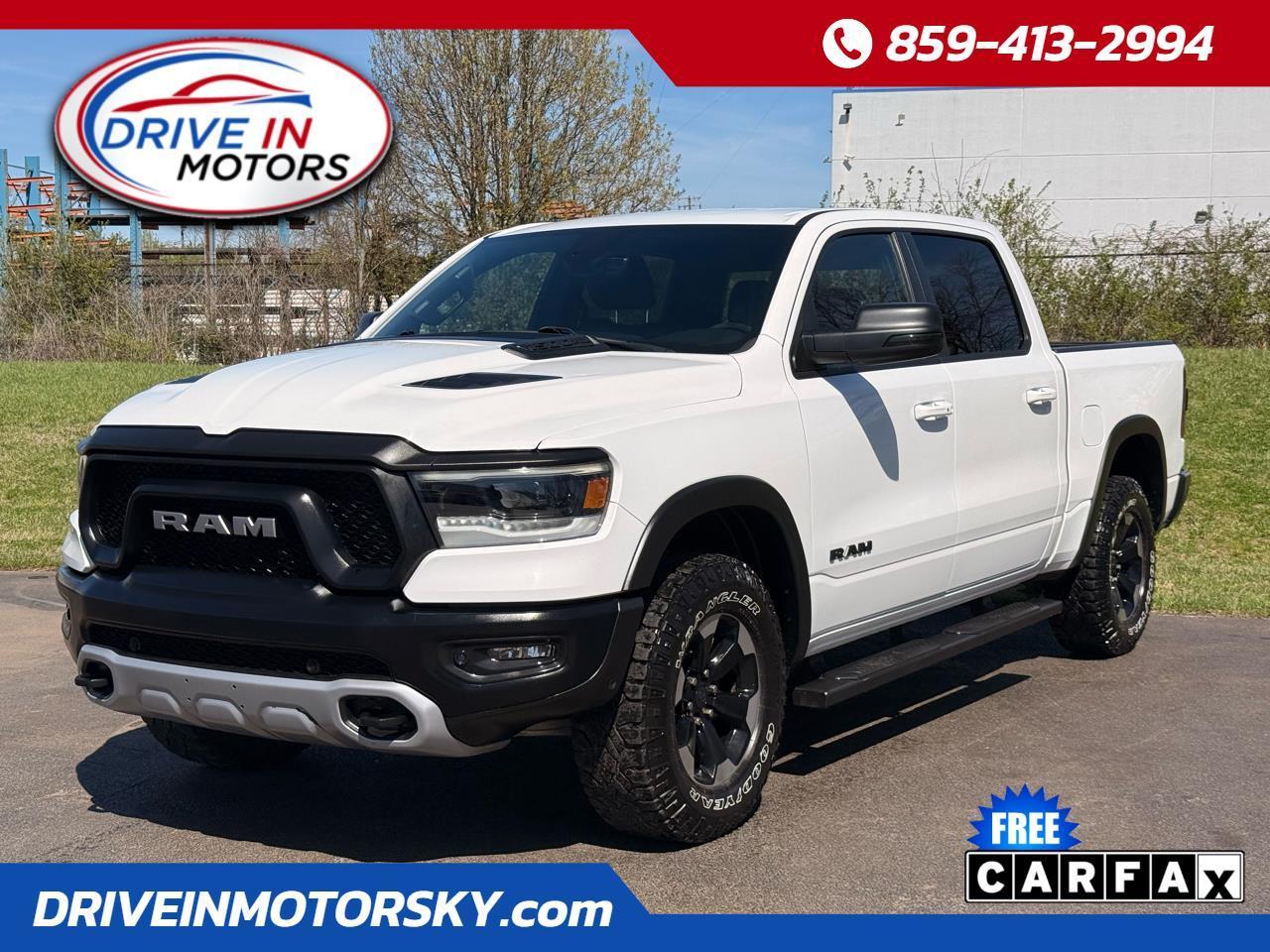 2020 RAM 1500 4WD Crew Cab 140.5" Rebel