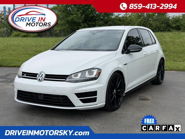 White 2017 Volkswagen Golf R 4-Door AWD with DCC and Navigation Hatchback All-Wheel Drive 5-Speed Automatic