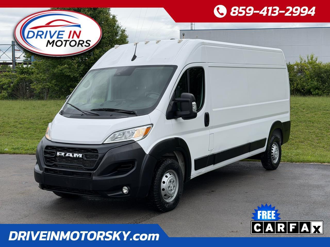 2024 RAM ProMaster Cargo Van Tradesman 2500 High Roof 159" WB w/Pass Seat