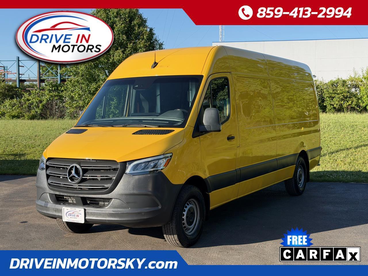 2021 Mercedes-Benz Sprinter Cargo Van 2500 High Roof I4 Gas 170" RWD