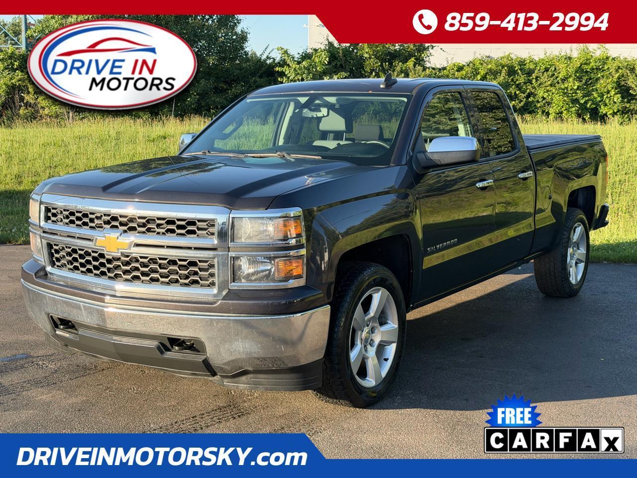 2015 Chevrolet Silverado 1500 LS Double Cab 4WD Gris Camioneta Todo terreno 6 velocidades Automática