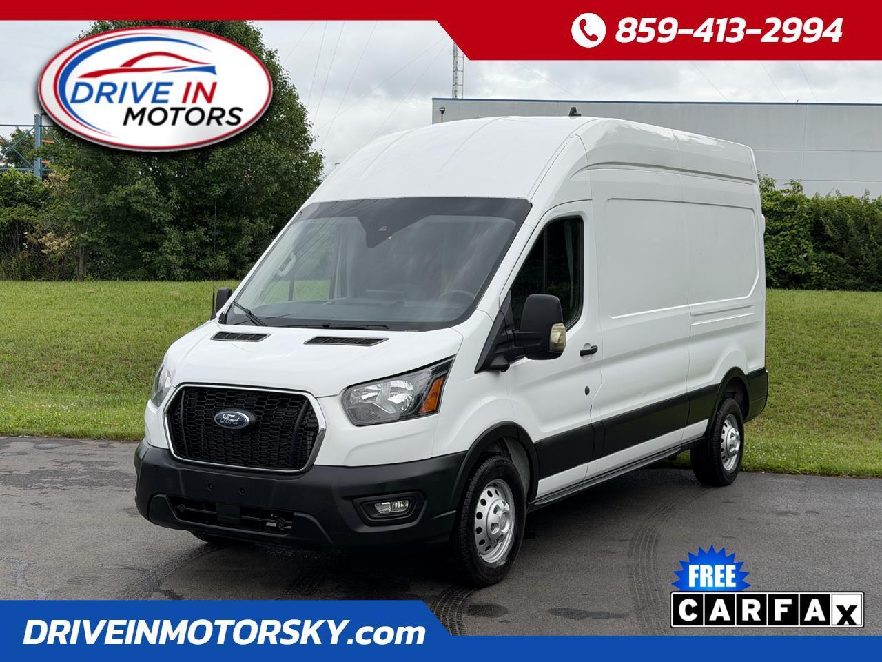 2022 Ford Transit Cargo Van T-350 148" Hi Rf 9500 GVWR AWD