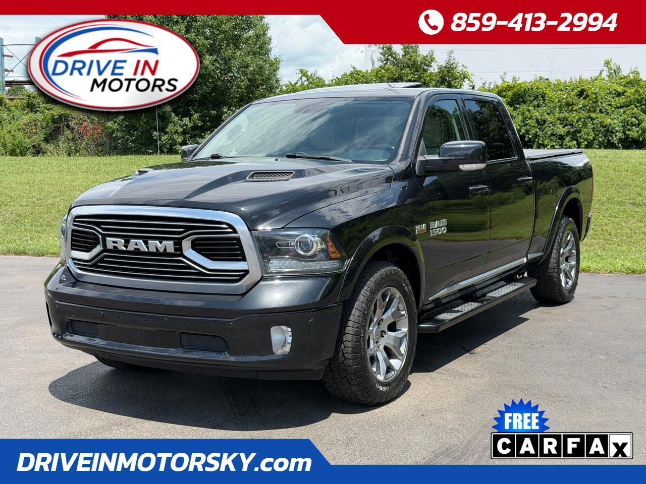 2018 RAM 1500 Limited 4x4 Crew Cab 6'4" Box *Ltd Avail*