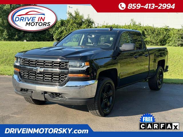 Black 2017 Chevrolet Silverado 1500 Pickup Truck Four-Wheel Drive 6-Speed Automatic