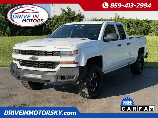 White 2016 Chevrolet Silverado 1500 Pickup Truck Four-Wheel Drive 6-Speed Automatic