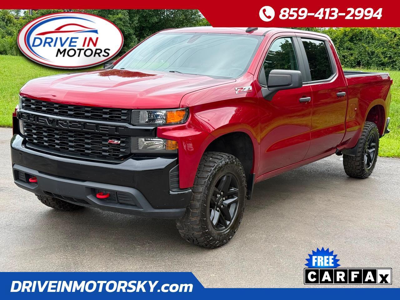 2022 Chevrolet Silverado 1500 LTD 4WD Crew Cab 157" Custom Trail Boss
