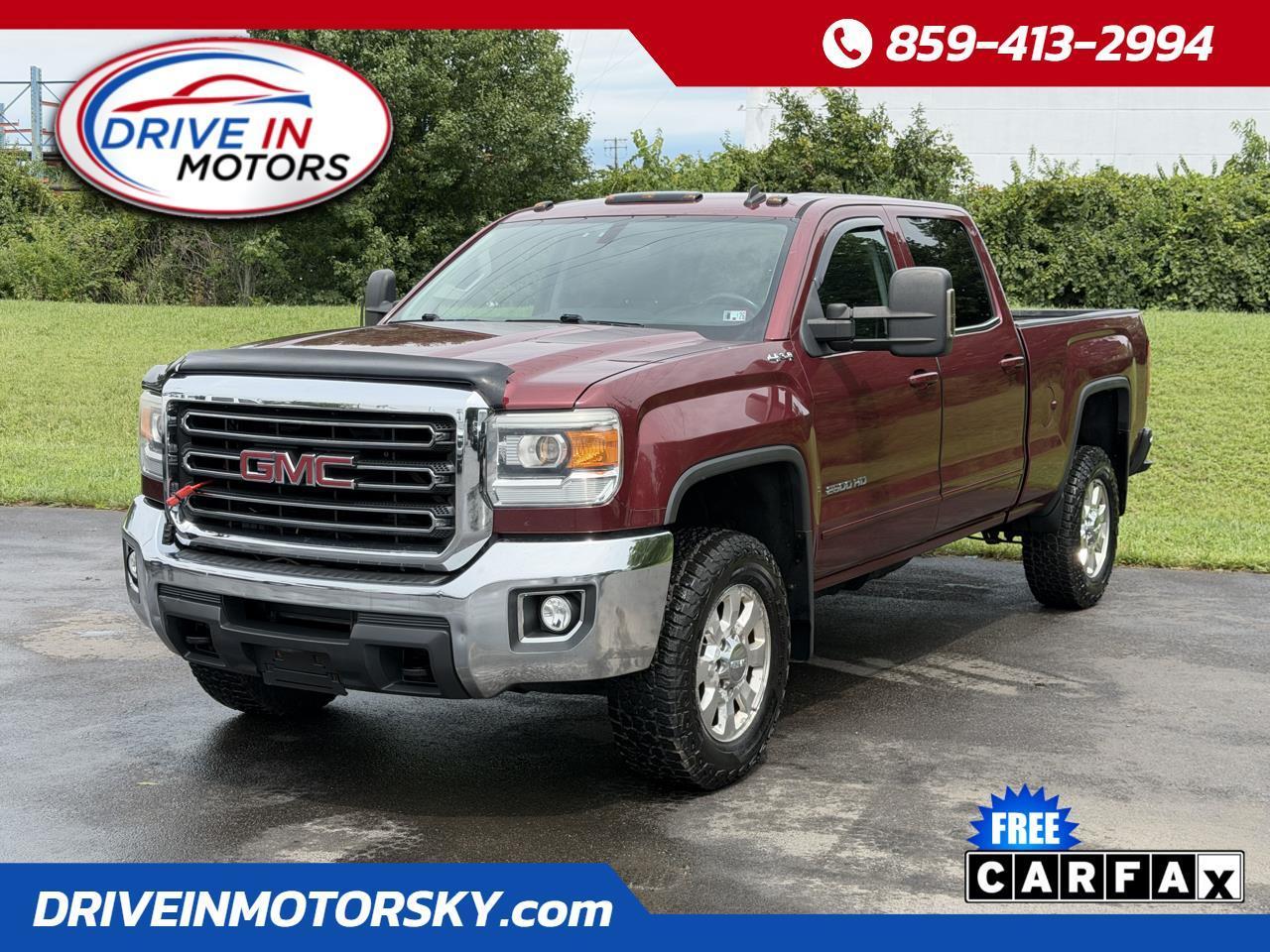 2015 GMC Sierra 2500HD 4WD Crew Cab 153.7" SLE