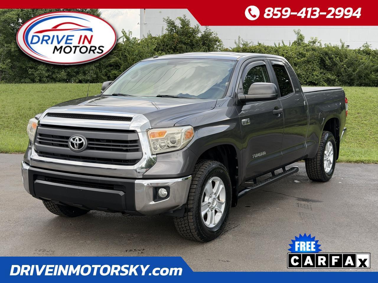 Gray 2015 Toyota Tundra Pickup Truck Four-Wheel Drive 5-Speed Automatic