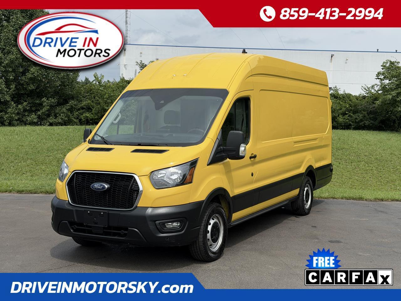 2021 Ford Transit Cargo Van T-250 148" EL Hi Rf 9070 GVWR RWD