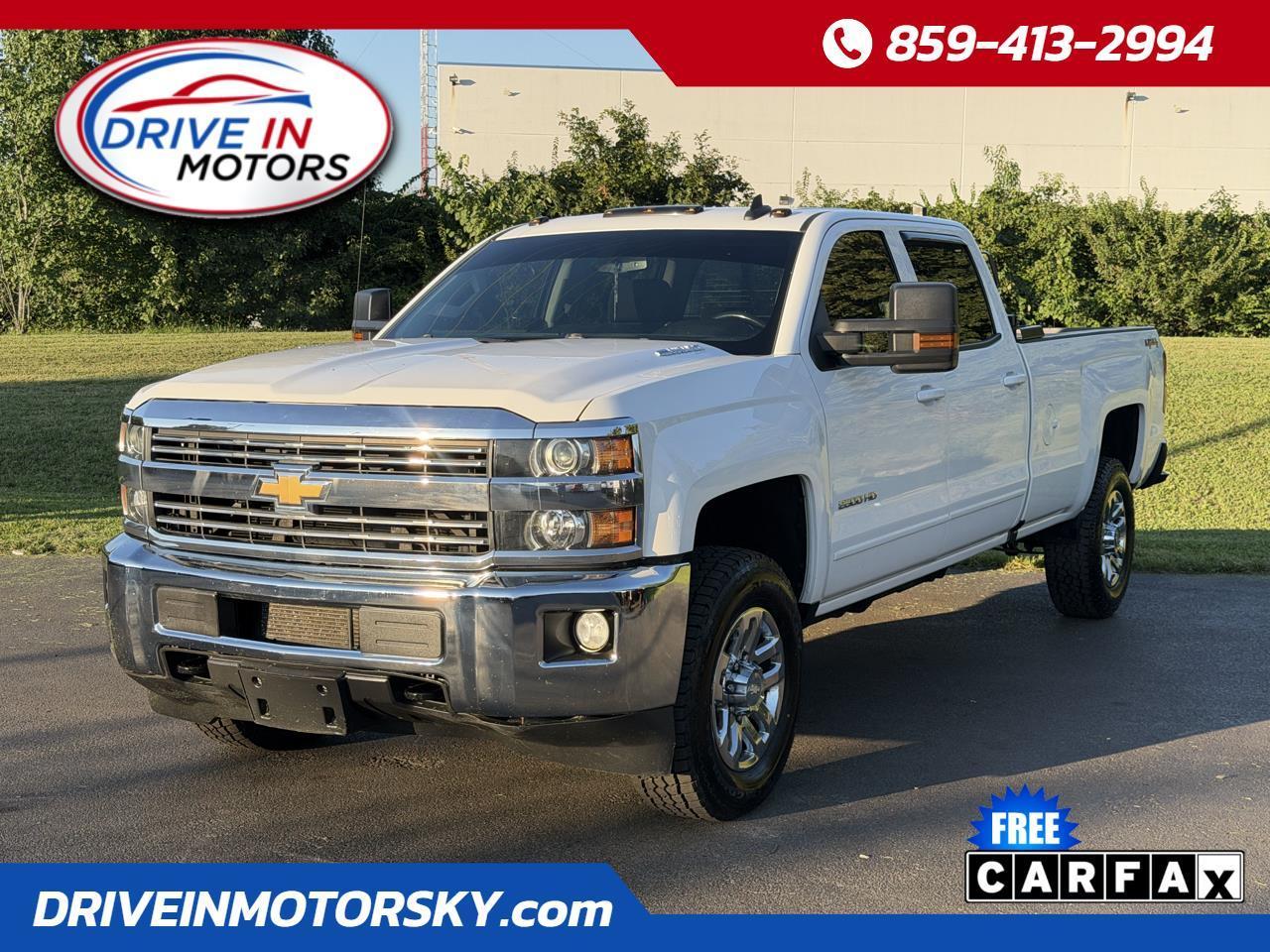 2016 Chevrolet Silverado 2500HD 4WD Crew Cab 167.7" LT