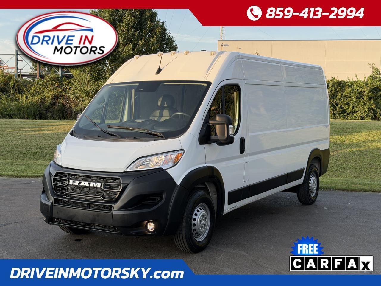 2024 RAM ProMaster Cargo Van Tradesman 2500 High Roof 159" WB w/Pass Seat