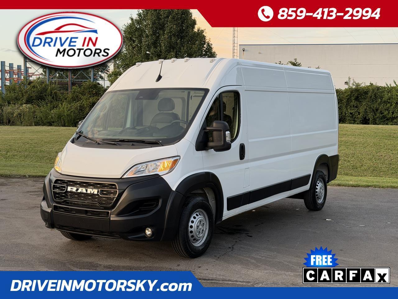 2025 RAM ProMaster Cargo Van Tradesman 3500 High Roof 159" WB w/Pass Seat