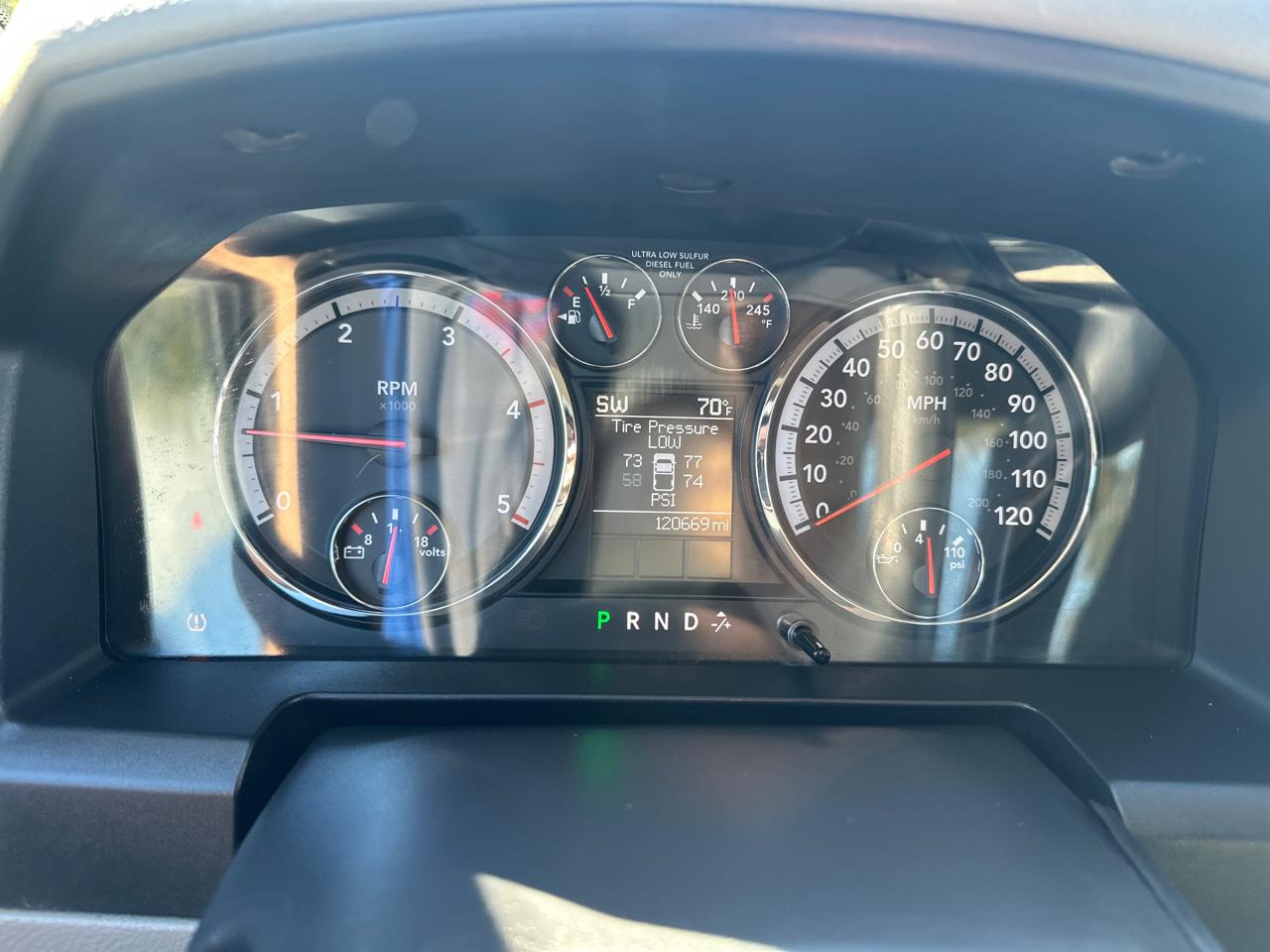 RAM 2500 4WD Crew Cab 149" Big Horn 2012
