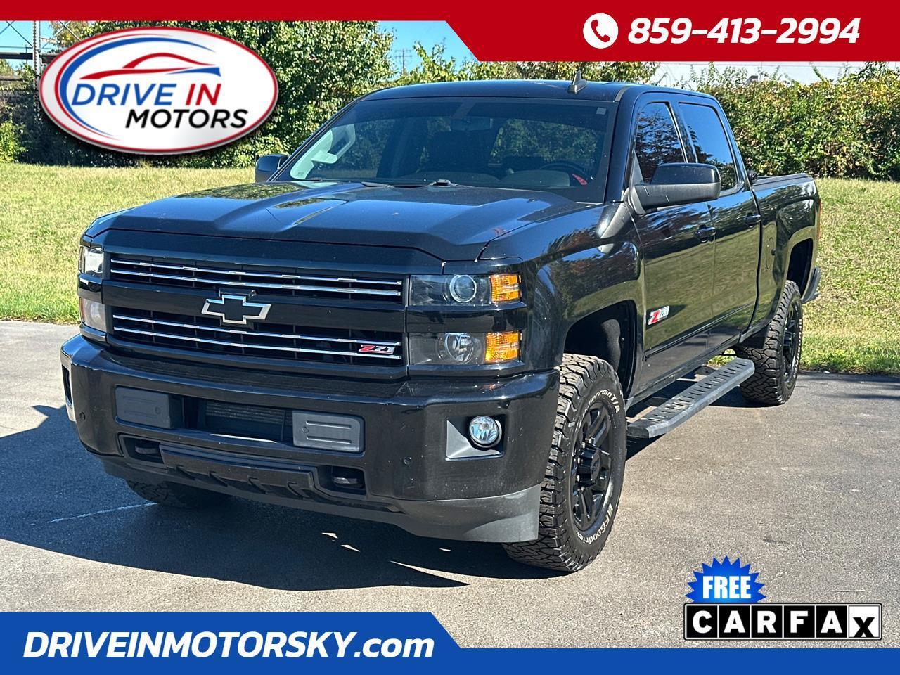 Chevrolet Silverado 2500HD 4WD Crew Cab 153.7" LT 2016