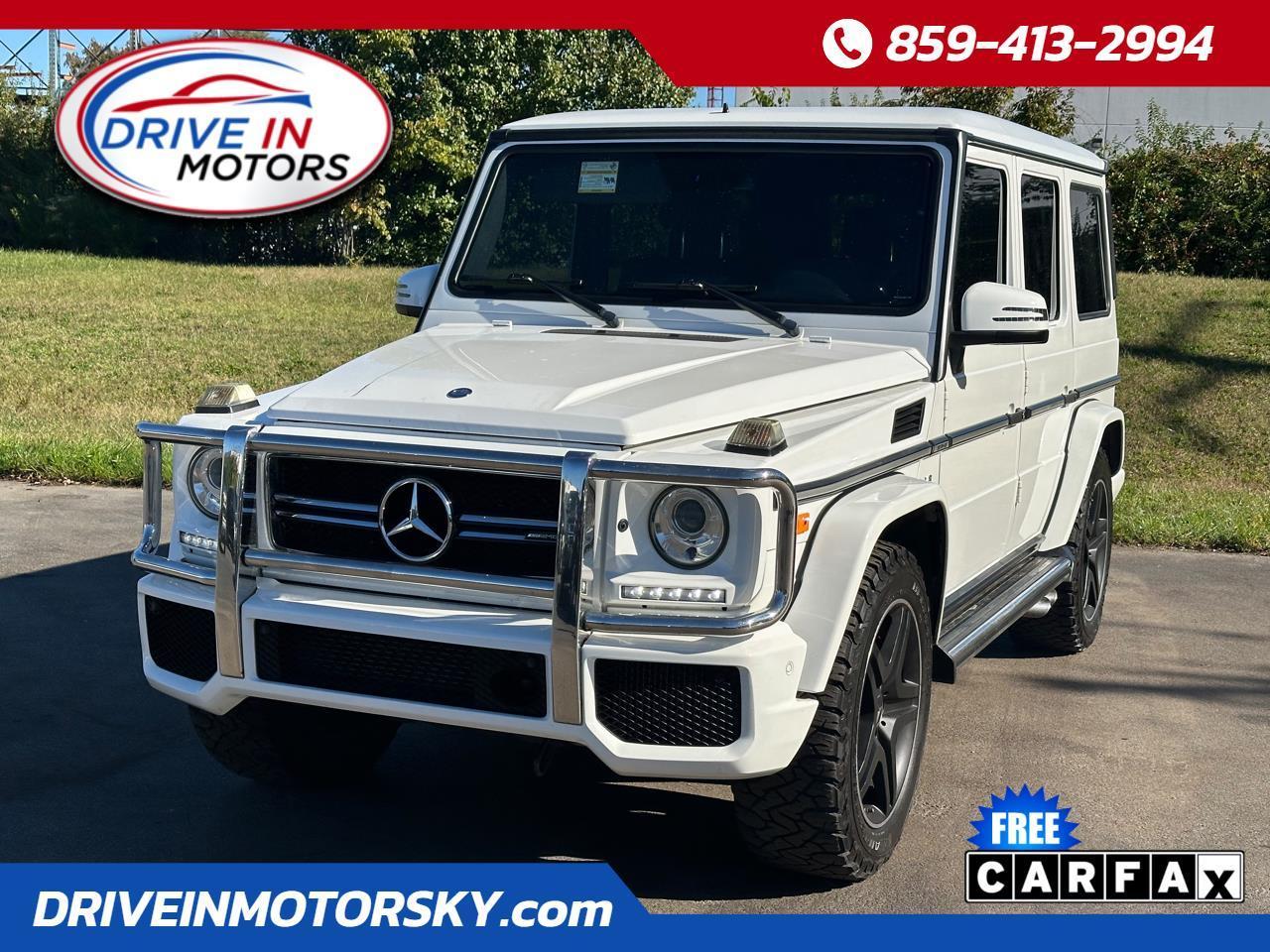 Mercedes-Benz G-Class 4MATIC 4dr G 63 AMG 2015