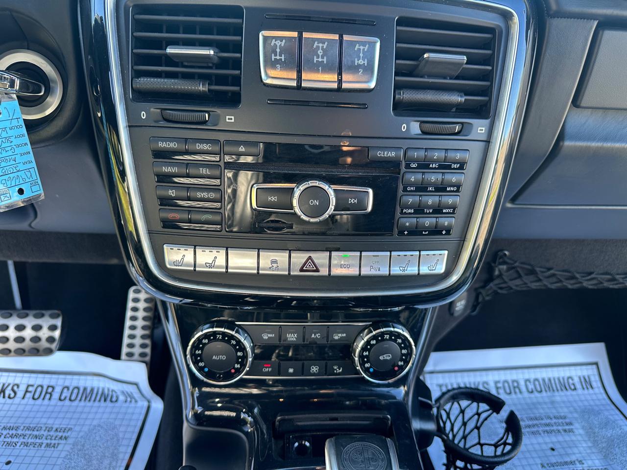 Mercedes-Benz G-Class 4MATIC 4dr G 63 AMG 2015