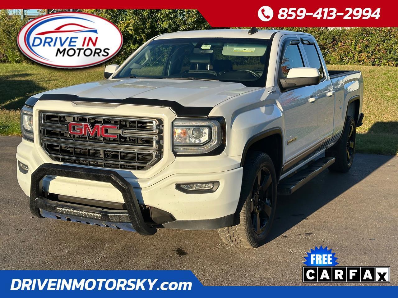 GMC Sierra 1500 4WD Double Cab 143.5" 2018