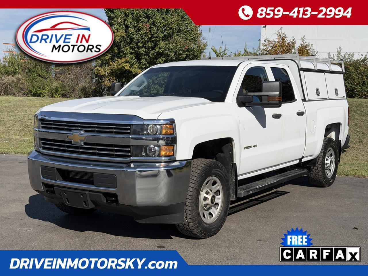 Chevrolet Silverado 2500HD 4WD Double Cab 144.2" Work Truck 2018